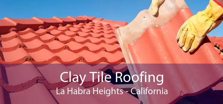 Clay Tile Roofing La Habra Heights - California