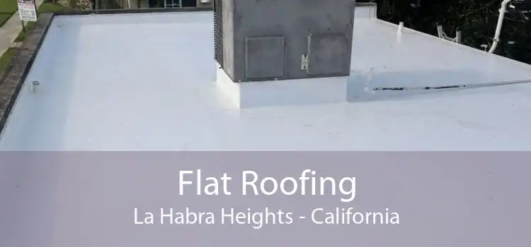 Flat Roofing La Habra Heights - California