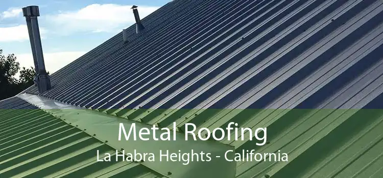 Metal Roofing La Habra Heights - California