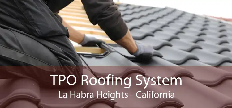 TPO Roofing System La Habra Heights - California